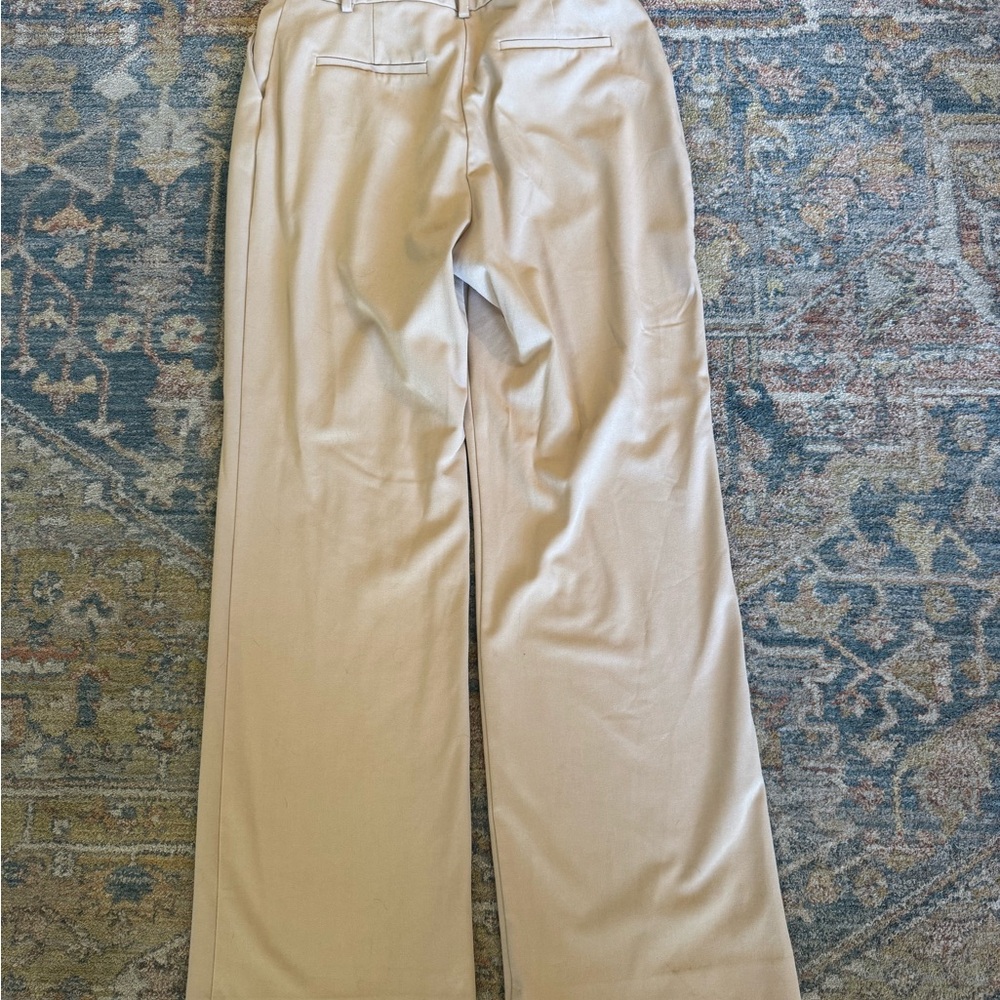 Favorite Daughter “The Favorite Pant” in Beige - Picture 4 of 5